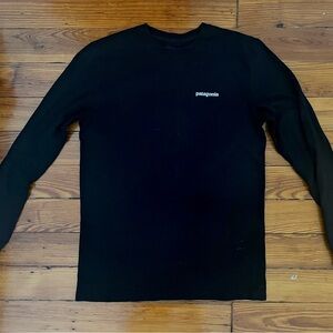 Black Patagonia Long Sleeve Shirt